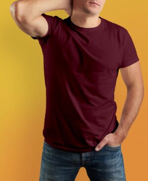 Maroon T-shirt